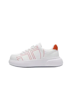Fashion 1966 Court Sneaker- White/ Adrenaline Rush Shoes