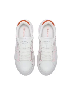 Fashion 1966 Court Sneaker- White/ Adrenaline Rush Shoes