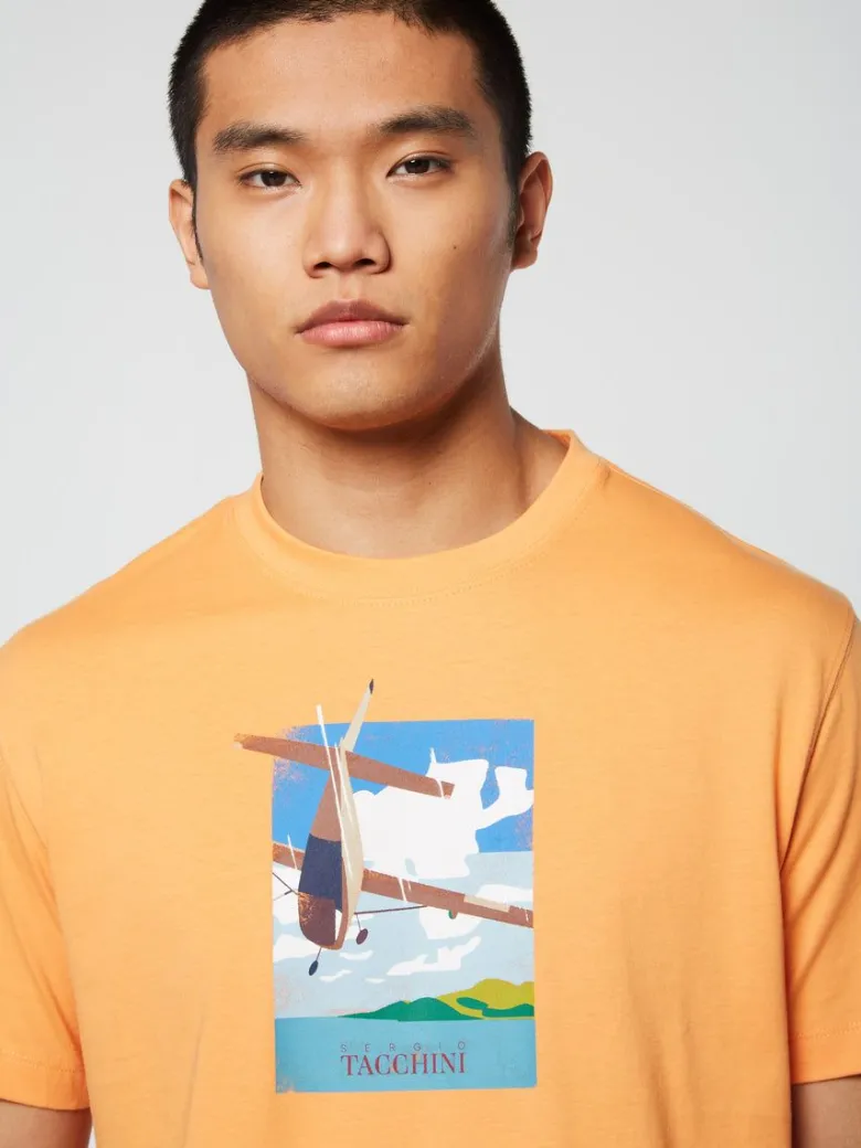 Fashion Aereo T-Shirt- Tangerine T-Shirts
