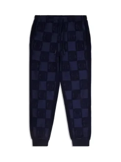 Clearance Anzio Track Pant- Maritime Blue View All