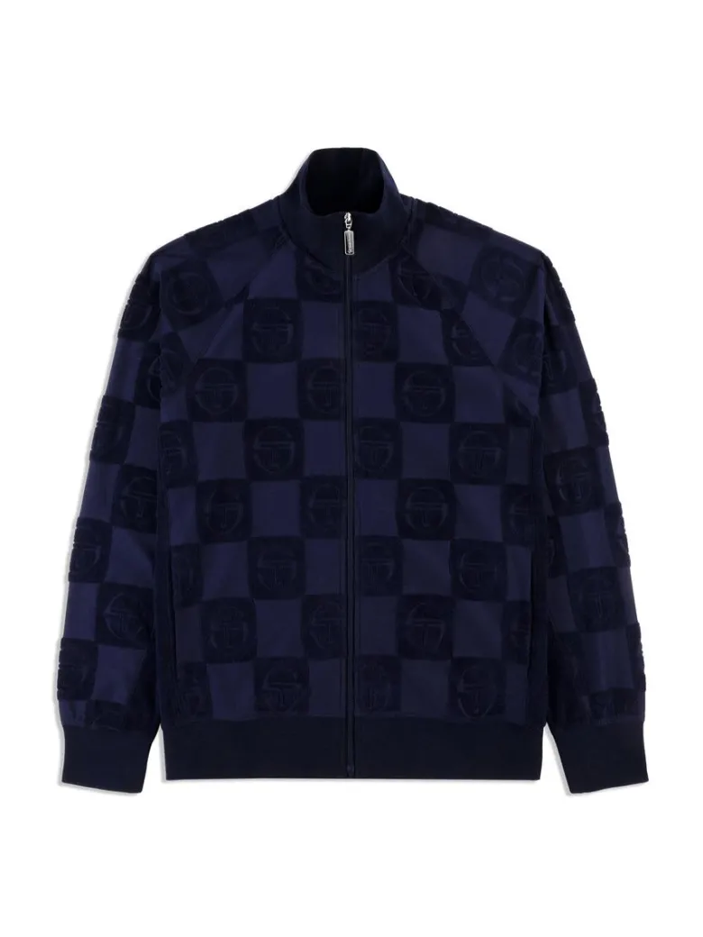 New Anzio Zip-Up Track Jacket-Maritime Blue View All