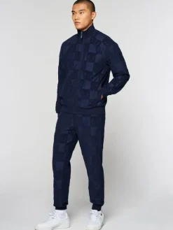 New Anzio Zip-Up Track Jacket-Maritime Blue View All