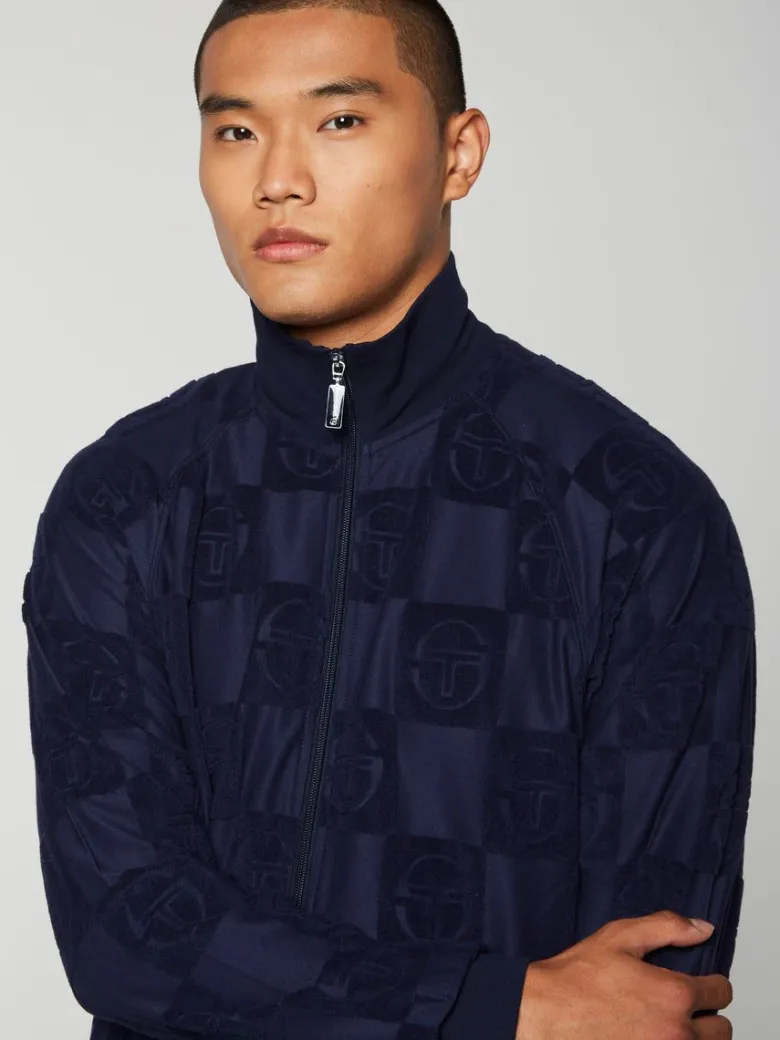 New Anzio Zip-Up Track Jacket-Maritime Blue View All