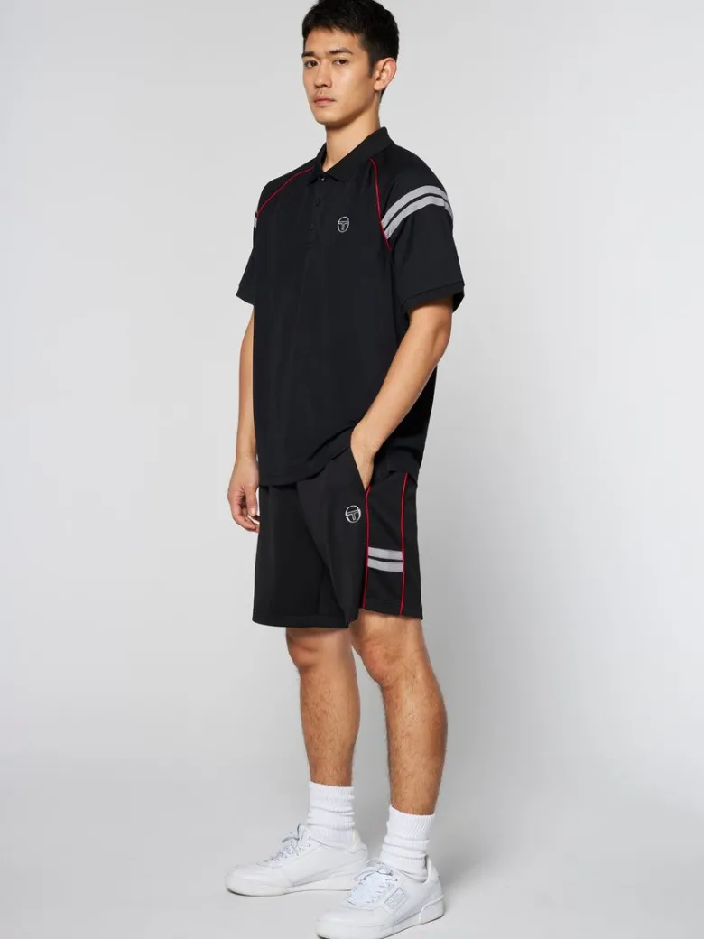 Fashion Ascot Polo- Black Polos