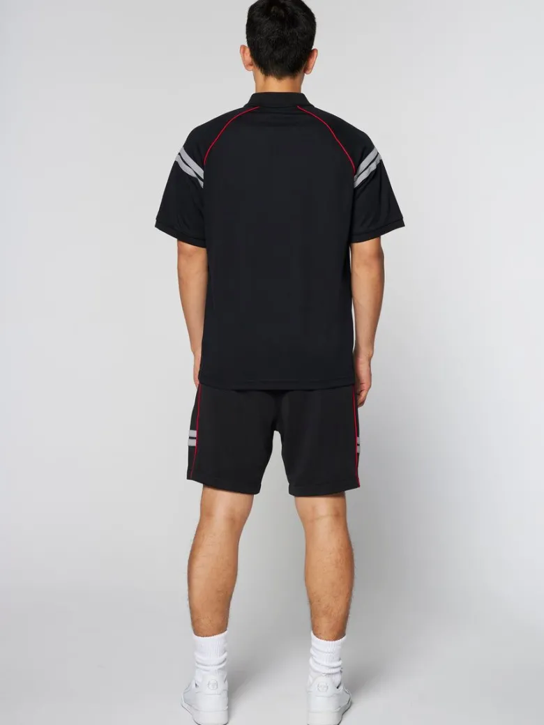 Fashion Ascot Polo- Black Polos