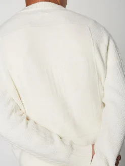 Outlet Cave Sweater- Gardenia Knitwear