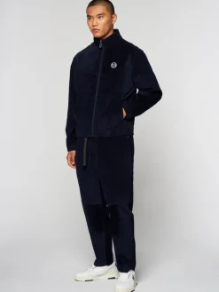 Best Coste Zip-Up Jacket- Maritime Blue Tracksuits