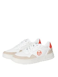 Sale Court Classic Mp Sneaker- White/ Tofu/ Ponciana Red Shoes