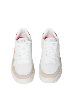 Best Court Classic Mp Sneaker- White/ Tofu/ Ponciana Red View All