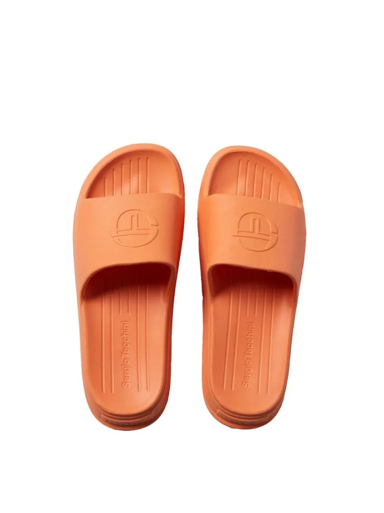 New Cup Slide- Tangerine Shoes