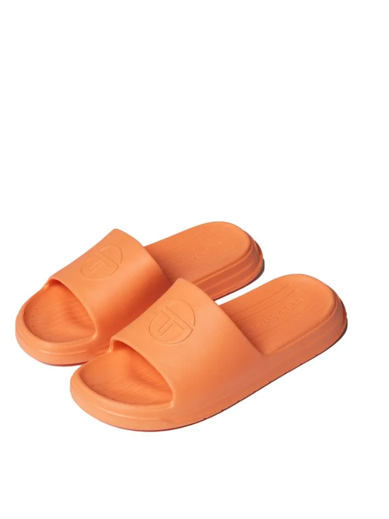 New Cup Slide- Tangerine Shoes
