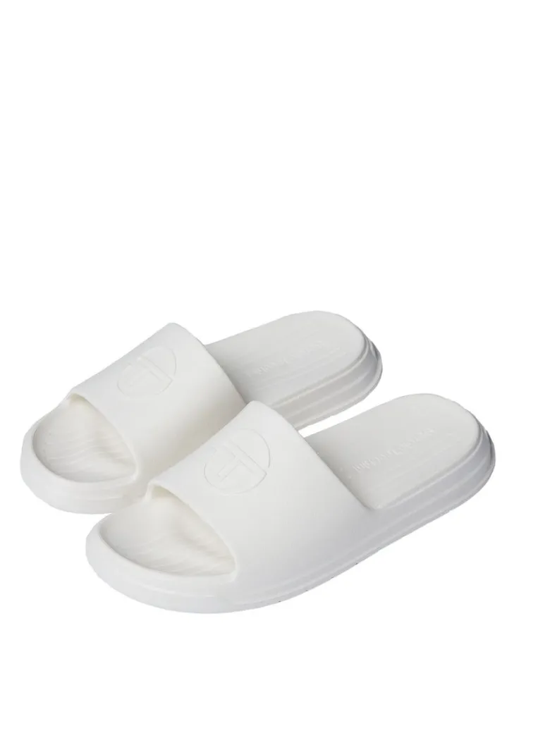 Fashion Cup Slide- White Shoes