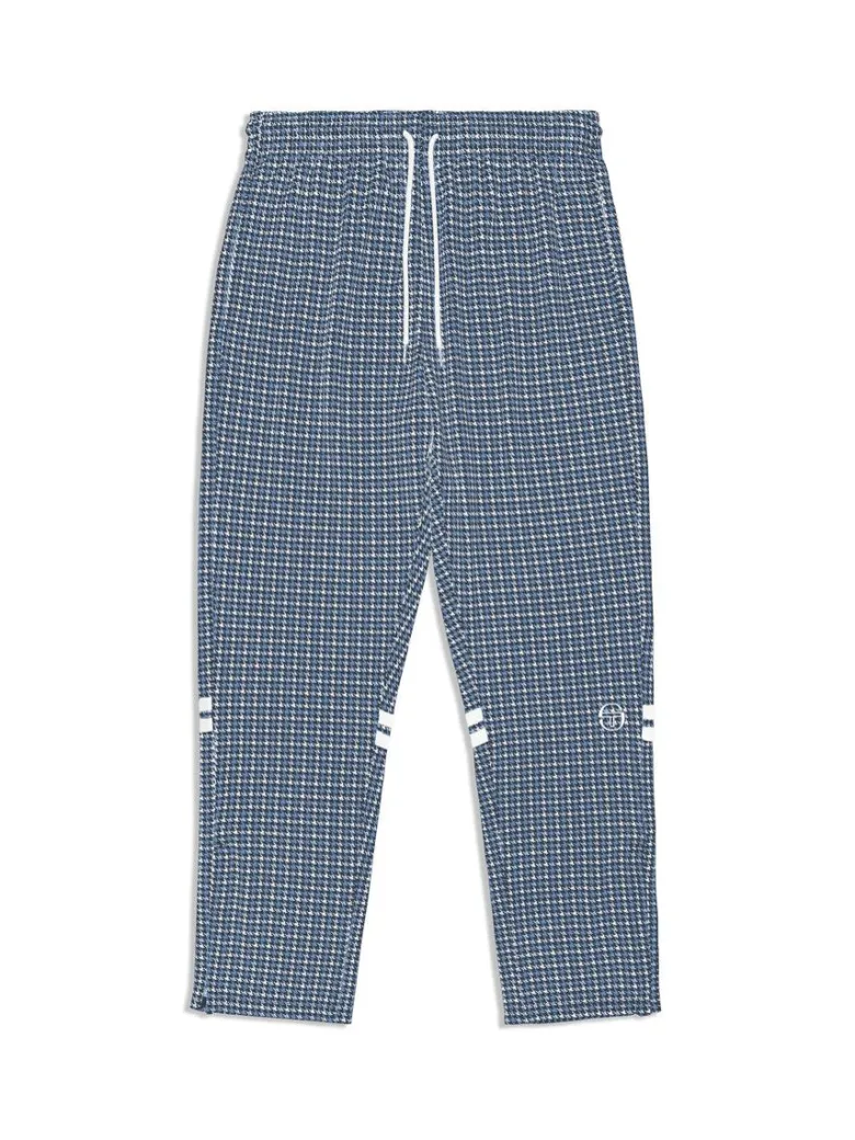 Hot Dallas Houndstooth Track Pant- Maritime Blue View All