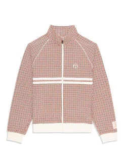 Hot Dallas Houndstooth Track Jacket- Poinciana View All