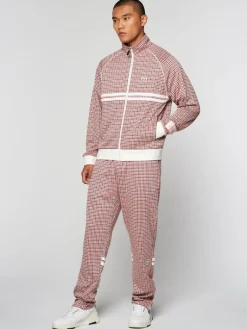 Hot Dallas Houndstooth Track Jacket- Poinciana View All