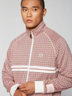 Hot Dallas Houndstooth Track Jacket- Poinciana View All