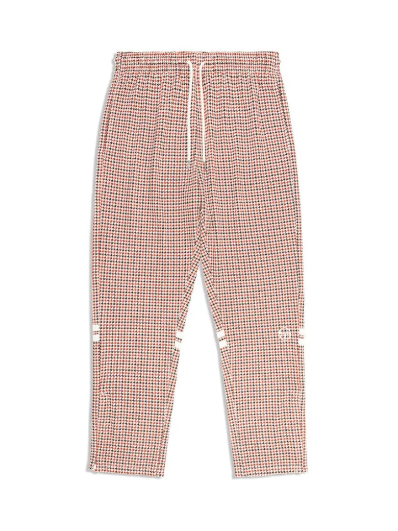 Clearance Dallas Houndstooth Track Pant- Poinciana View All