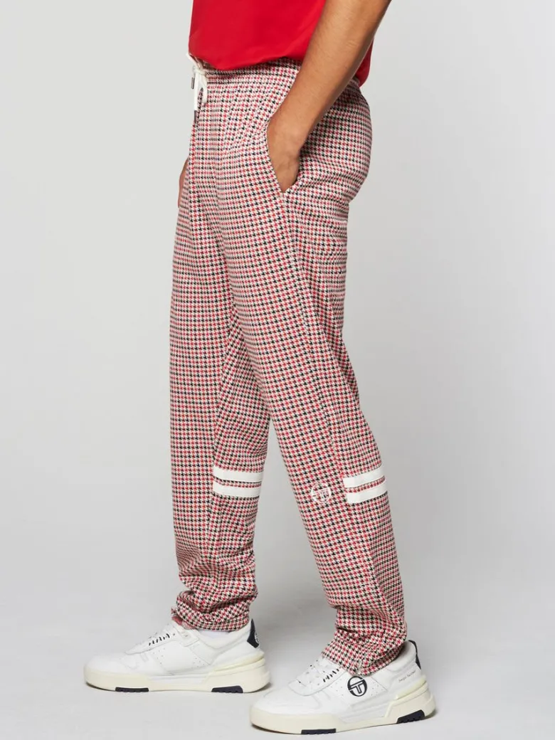 Clearance Dallas Houndstooth Track Pant- Poinciana View All