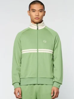 Sale Dallas Track Jacket Archivio- Jade Green/ Pearl Ivory Tracksuits