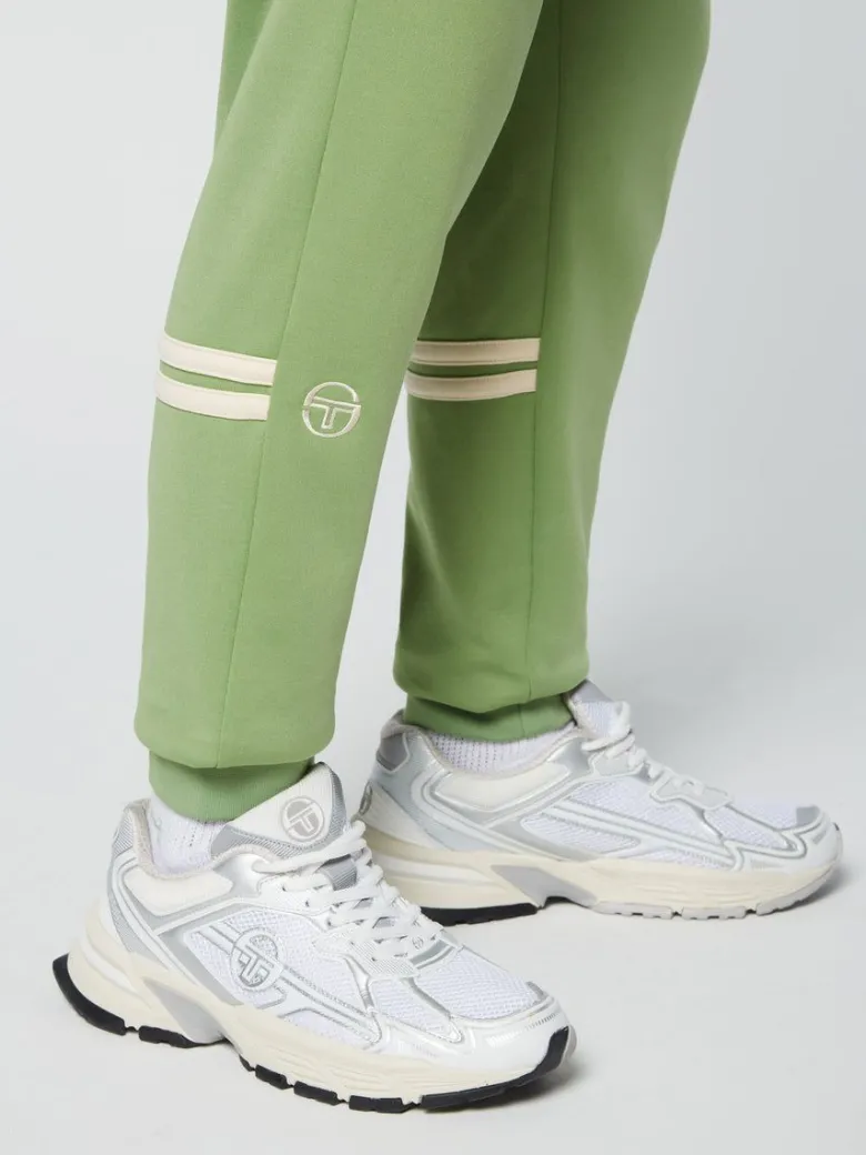 Discount Dallas Track Pant Archivio- Jade Green/ Pearl Ivory Pants And Sweatpants