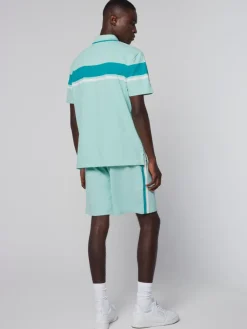 Outlet Damarindo Polo- Ocean Wave/ Blue Grass Polos