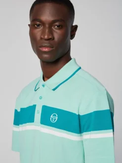 Outlet Damarindo Polo- Ocean Wave/ Blue Grass Polos