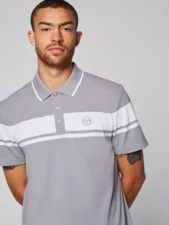 New Damarindo Polo- Sleet/ White Polos