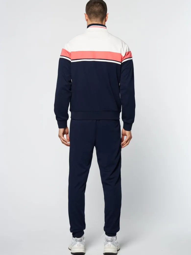 Discount Damarindo Track Jacket Archivio- Gardenia/ Maritime Blue Jackets