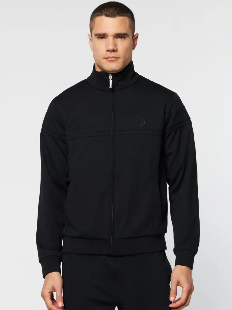 Clearance Damarindo Track Jacket Archivio- Black/ Black Tracksuits