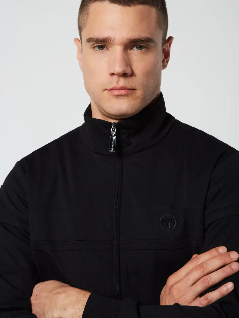 Clearance Damarindo Track Jacket Archivio- Black/ Black Tracksuits