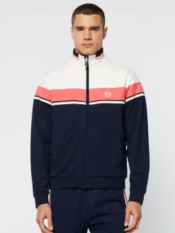 Outlet Damarindo Track Jacket Archivio- Gardenia/ Maritime Blue Tracksuits