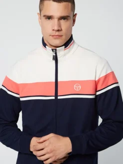 Outlet Damarindo Track Jacket Archivio- Gardenia/ Maritime Blue Tracksuits