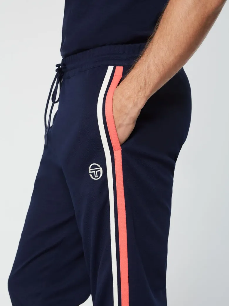 New Damarindo Track Pant Archivio- Gardenia/ Maritime Blue View All