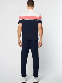 Fashion Damarindo T-Shirt Archivio -Gardenia/ Maritime Blue The Essentials