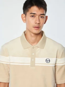 Best Damarindo Velour Polo-Cement/ Gardenia Velour