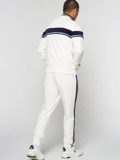 Online Damarindo Velour Track Jacket- Gardenia Velour