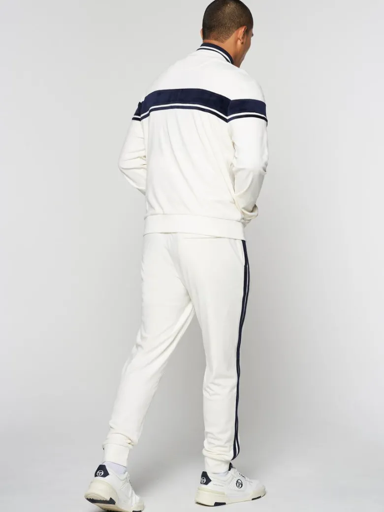 Online Damarindo Velour Track Jacket- Gardenia Velour