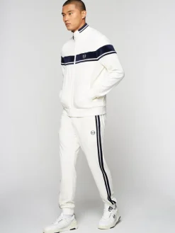 Fashion Damarindo Velour Track Jacket- Gardenia View All