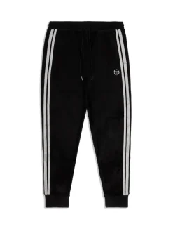 Online Damarindo Velour Track Pant- Black Beauty Velour
