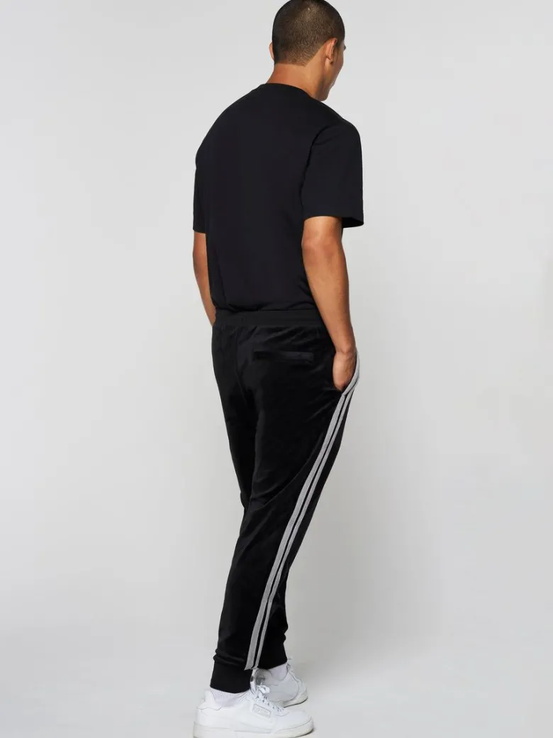 Online Damarindo Velour Track Pant- Black Beauty Velour