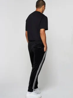 New Damarindo Velour Track Pant- Black Beauty Pants And Sweatpants