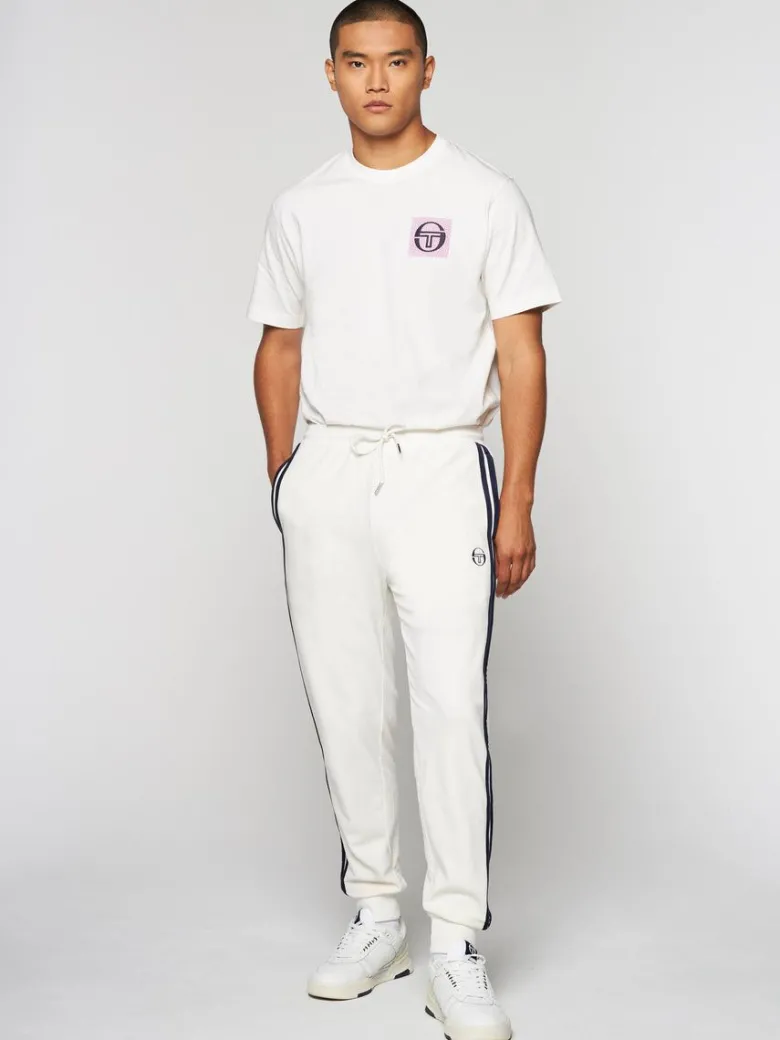 Online Damarindo Velour Track Pant- Gardenia Pants And Sweatpants