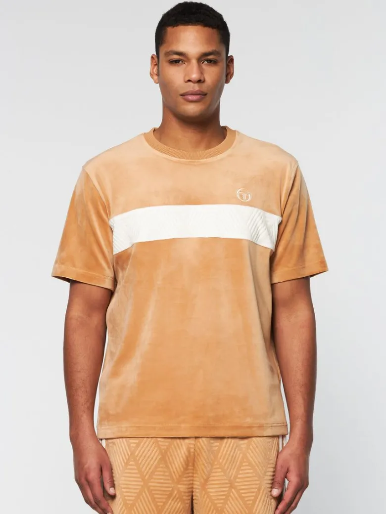 Hot Debossed Damarindo Velour T-Shirt- Meerkat T-Shirts