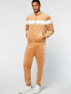Sale Debossed Damarindo Velour Track Jacket- Meerkat Tracksuits