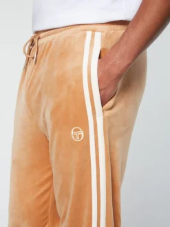 New Debossed Damarindo Velour Track Pant- Meerkat Tracksuits