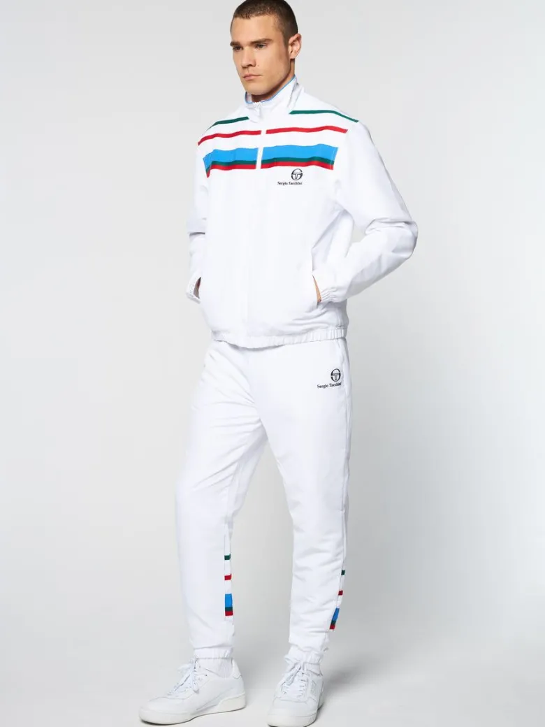 Fashion Denver Track Jacket- White Jackets