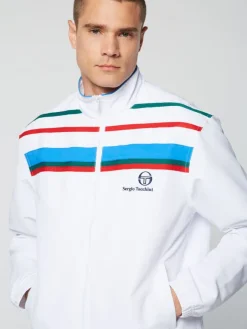 Online Denver Track Jacket- White Tracksuits