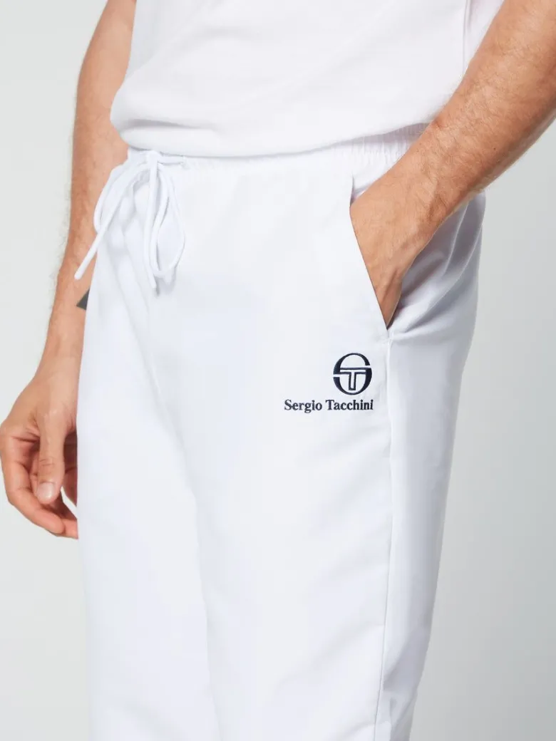 New Denver Track Pants- White Pants And Sweatpants