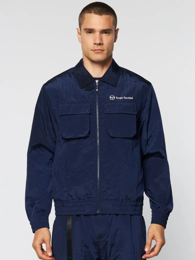 Hot Devonte Track Jacket- Maritime Blue View All
