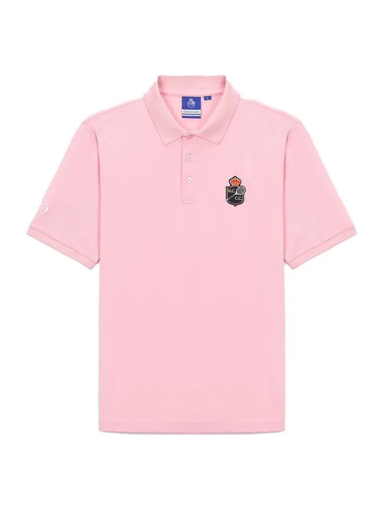 Sale Doubles Mch Polo- Light Pink For The Court